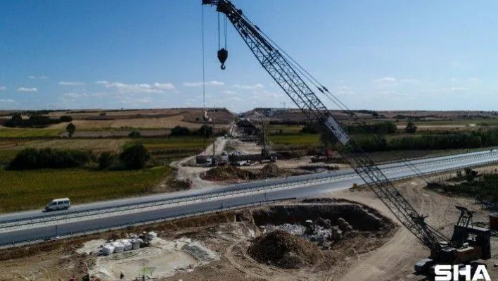 Halkalı-Kapıkule Demir Yolu Hattı Projesi'nin yüzde 20'si tamamlandı