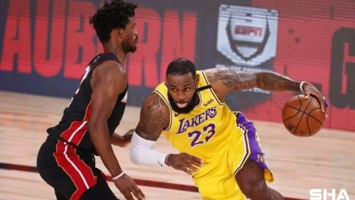 NBA finalinde ilk adım Los Angeles Lakers'tan
