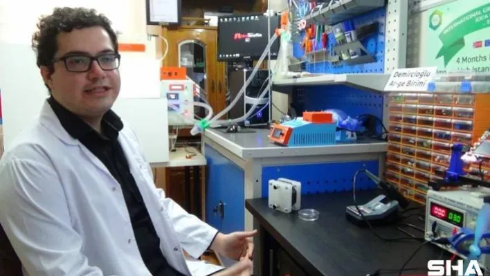(Özel) Genç girişimciler, kendi imkanlarıyla solunum cihazı yaptı
