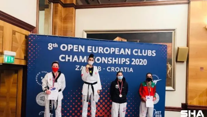 Milli taekwondoculardan 2 altın, 2 gümüş, 1 bronz madalya