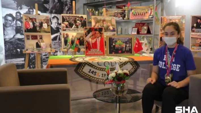 (Özel haber) Avrupa Tekvando Şampiyonu Sude Yaren Uzunçavdar, üst üste 6. şampiyonluğunun ardından Türkiye'ye döndü