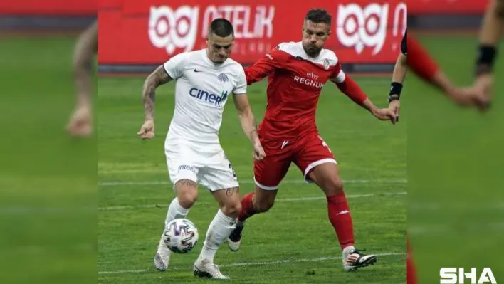 Süper Lig: Kasımpaşa: 2 - Fraport Tav Antalyaspor: 2  (Maç sonucu)