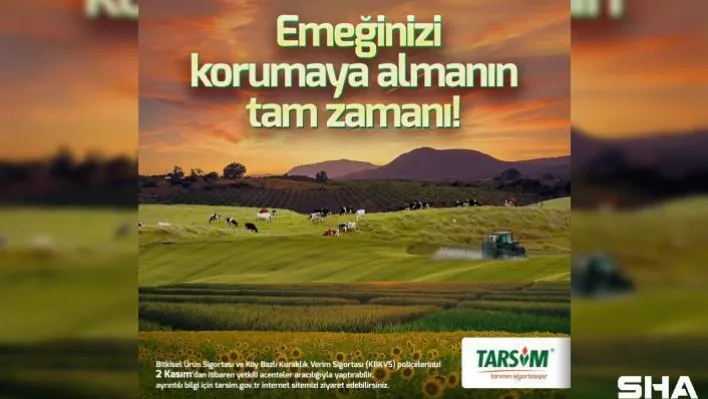 TARSİM: &quotEmeğinizi korumaya almanın tam zamanı'