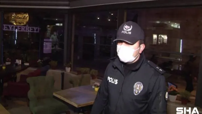 Üsküdar'da işletmeler saat 22.00'den sonra tek tek denetlendi