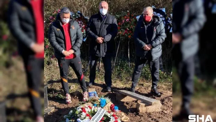 Albayrak, Terim ve Şahin, Özkan Sümer'in mezarını ziyaret etti