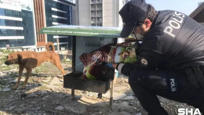 Esenyurt'ta kısıtlamada polisten örnek davranış