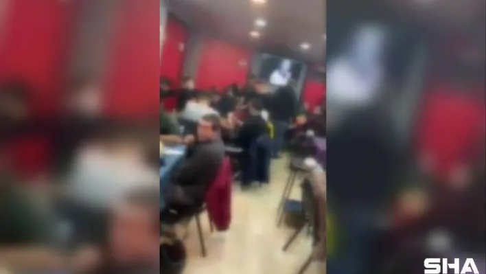 Fatih'te kıraathaneye baskın: 120 bin 840 lira ceza kesildi