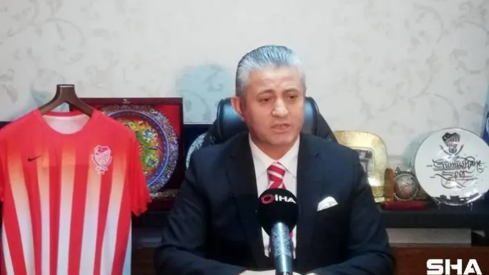 Gümüşhanespor Başkanı Vahit Olgun: 'Gümüşhanespor'u güzel günler bekliyor'