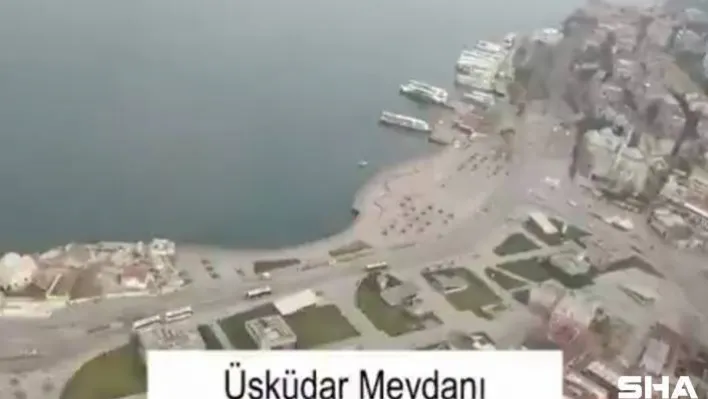 İstanbul Valisi Yerlikaya, İstanbul'un boş kalan meydanlarını paylaştı