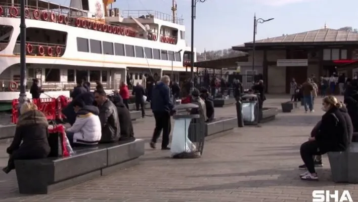 İstanbul'da bahar havasını gören dışarı koştu