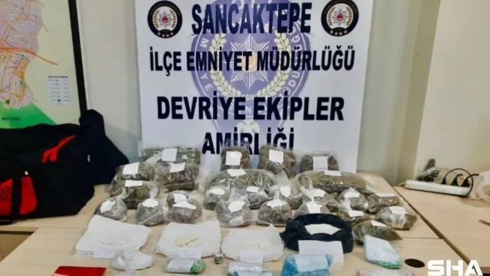 Kavgayı ayırmaya giden polis binlerce uyuşturucu hapla karşılaştı