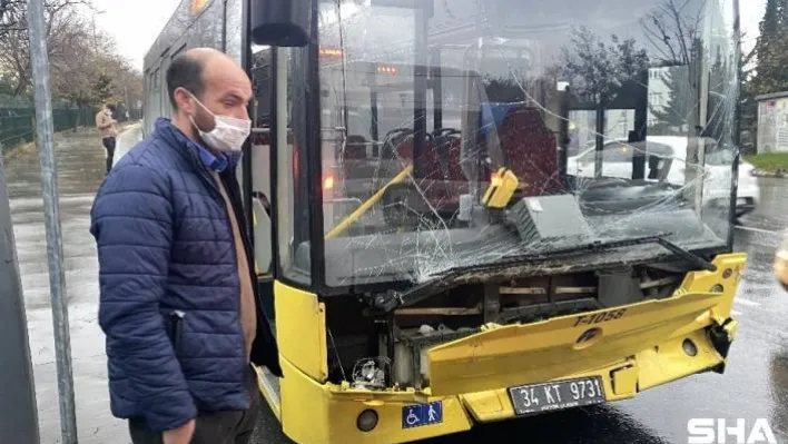 (Özel) İstanbul'da zincirleme kazaya neden olan sürücüden ilginç geri dönüş