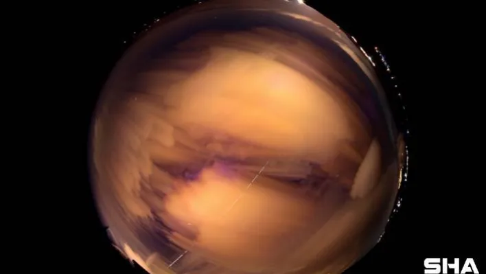 (Özel) Uluslar Arası Uzay İstasyonu Marmara bölgesinde çıplak gözle görülebildi