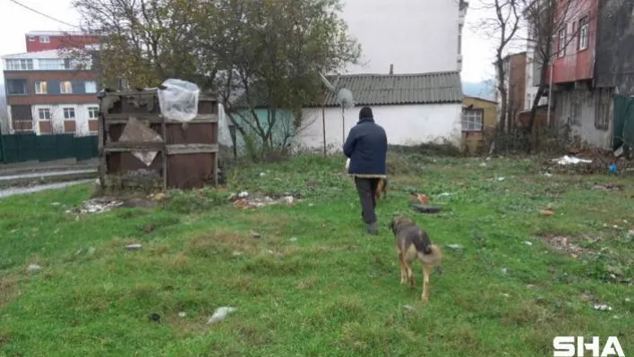 (Özel) Yaşlı adam emekli maaşının çoğunu sokak hayvanları için harcıyor
