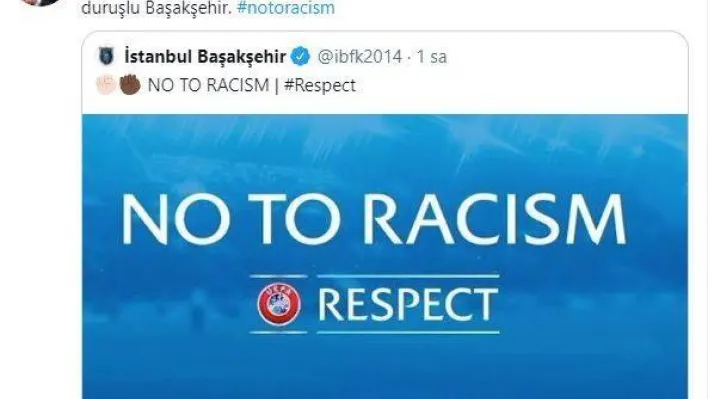 Sağlık Bakanı Fahrettin Koca: &quotTebrikler asil duruşlu Başakşehir&quot