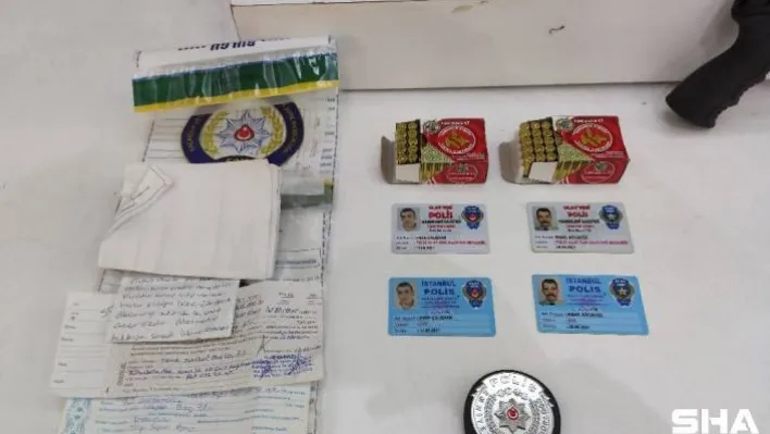 'Sahte polis kimliği'ni kullanan suç örgütü şüphelileri adliyeye sevk edildi