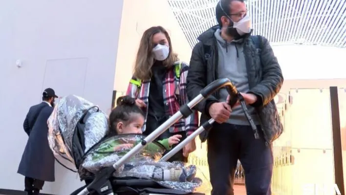 SMA hastası 1,5 yaşındaki Demir Ali, tedavi olmak üzere ABD'ye gitti