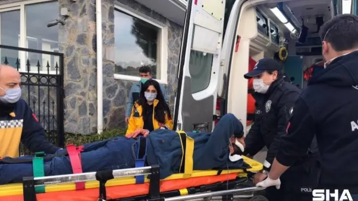 Sokağa çıkma kısıtlamasında site sakini ve güvenlik arasında çıkan kavga kanlı bitti