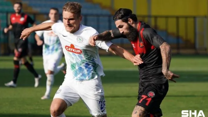 Süper Lig: Fatih Karagümrük: 2 - Çaykur Rizespor: 1 (Maç sonucu)