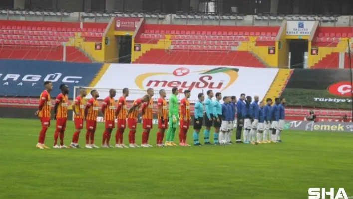 Süper Lig: Kayserispor: 0 - Trabzonspor: 0 (Maç devam ediyor)