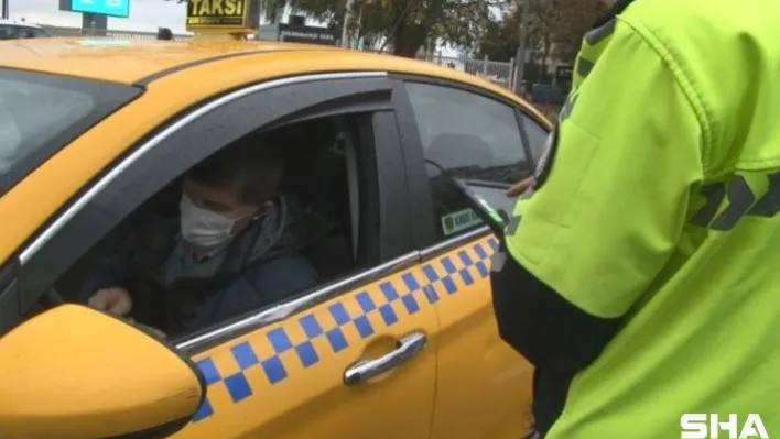 Toplu taşıma araçlarına korona virüs denetimi