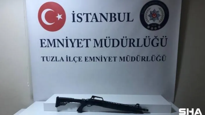 Tuzla'da yasa dışı silah ticareti yapan 2 kişi yakalandı
