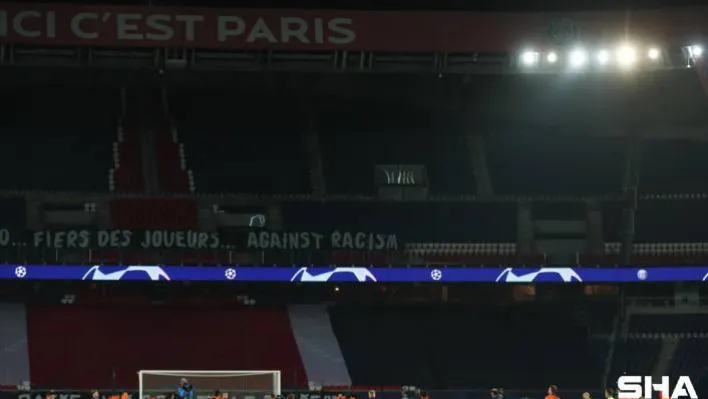 UEFA Şampiyonlar Ligi: Paris Saint Germain: 3 - Medipol Başakşehir: 0 (İlk yarı)