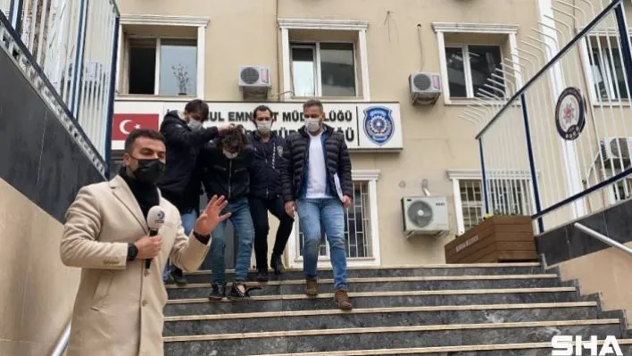 Beşiktaş'ta dehşeti yaşatan saldırgan adliyeye sevk edildi