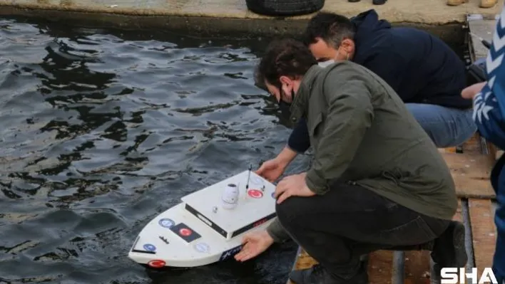 İnsansız su üstü kurtarma aracının test sürüşleri başladı