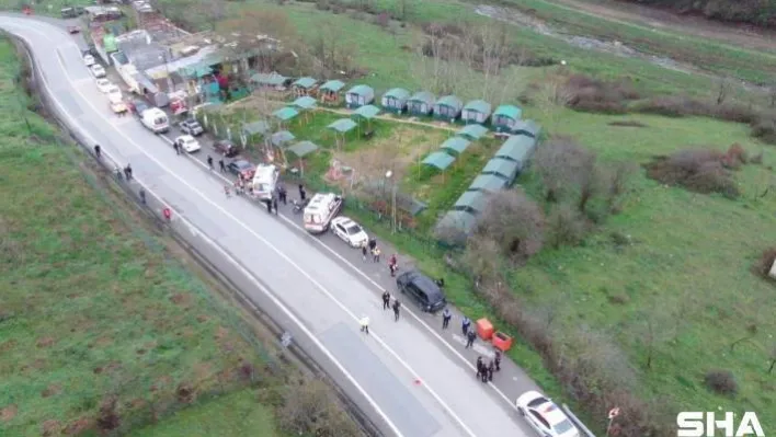 İstanbul'da helikopter düştü ihbarı ekipleri alarma geçirdi