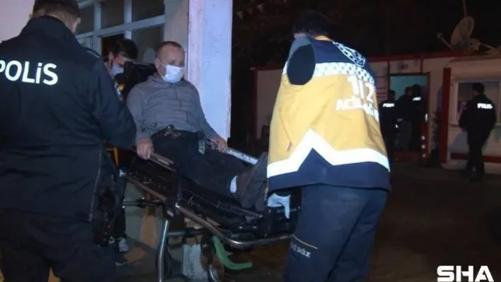 Küçükçekmece'de bir otoparkın çay ocağına silahlı saldırı: 1 yaralı