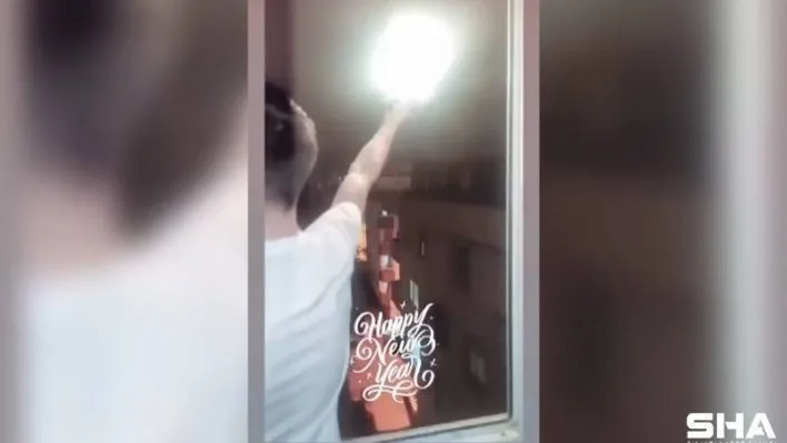 (Özel) İstanbul'da yılbaşında havaya ateş açan maganda yakalandı