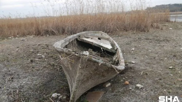 (Özel) Terkos gölünde korkutan görüntü