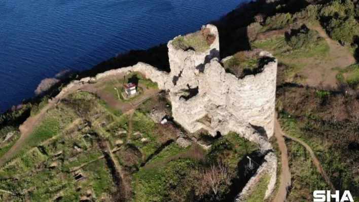 (Özel) UNESCO listesindeki tarihi kale harabeye döndü