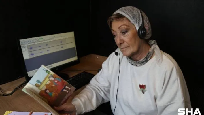 'Sesli Kitap Projesi' görme engelli vatandaşların gözü kulağı oluyor