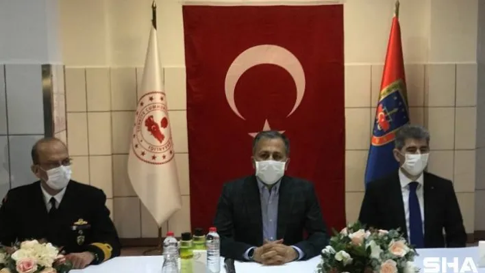 Vali Yerlikaya, İl Jandarma Komutanlığını ziyaret etti