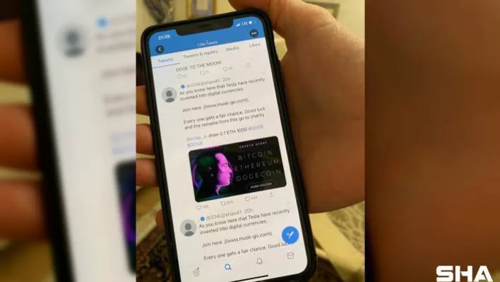Elon Musk hesabı ile binlerce Bitcoin çarpıyorlar