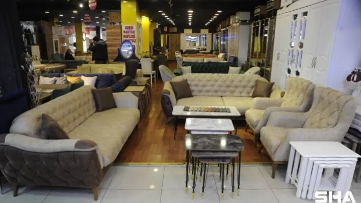 Sokağa çıkma kısıtlamaları spot mobilya piyasasında durgunluğa neden oldu