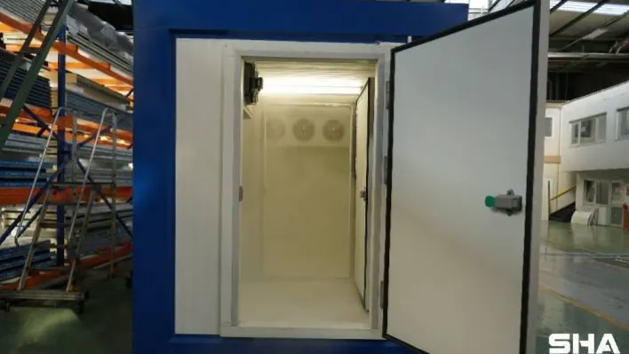 Assan Panel'den eksi 85 derecelik yerli aşı odaları