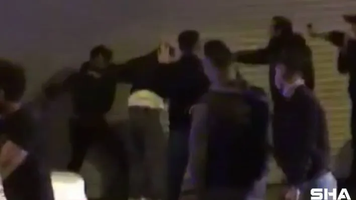 Çekmeköy'de kısıtlama saatinde çıkan tekmeli yumruklu kavgaya biber gazlı müdahale
