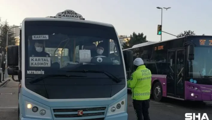 Kontrollü normalleşme kapsamında toplu taşıma araçlarına denetim