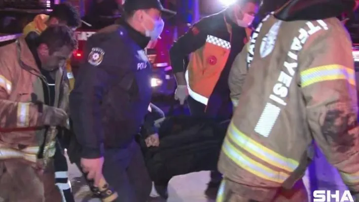 Maltepe'de perdecide çıkan yangında 57 yaşındaki engelli adam hayatını kaybetti