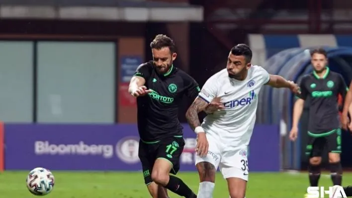 Süper Lig: Kasımpaşa: 0 - Konyaspor: 0 (İlk yarı)