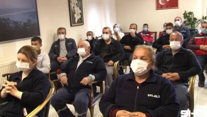 Ümraniye'de site görevlileri Afet ve Çevre Koruma Eğitimi'nde buluştu