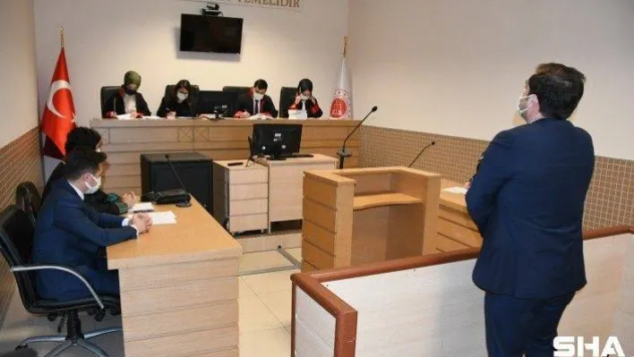 Anadolu Adliyesi'nde hakim ve savcı adaylarından kurgusal duruşma