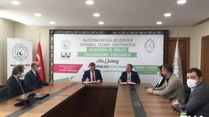 Gaziosmanpaşa Sanat Akademisi ve İTÜ arasındaki iş birliği protokolü imzalandı