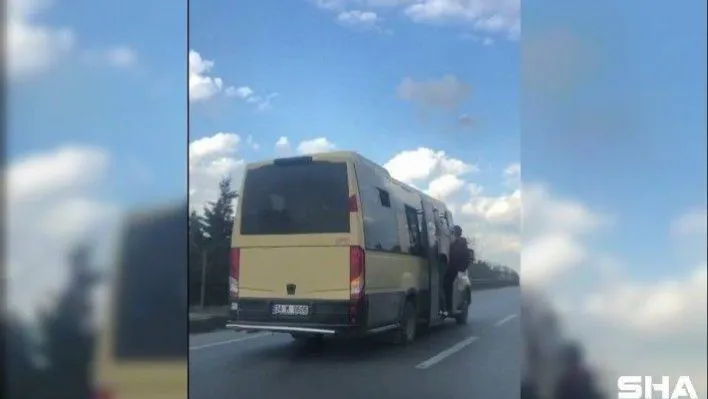 Minibüs şoförü korona virüs kurallarını hiçe saydı