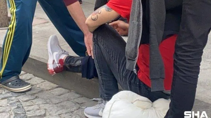 (Özel) Can havliyle yaralı olarak metrelerce koştu, yere yığıldı