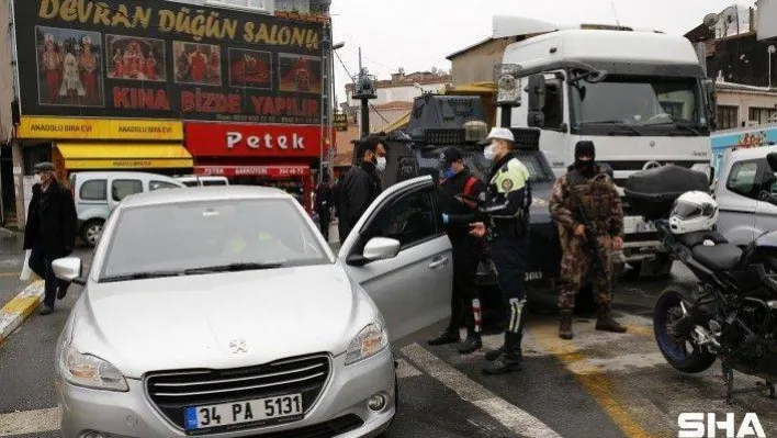 Şişli'de özel harekat destekli dev asayiş denetimi