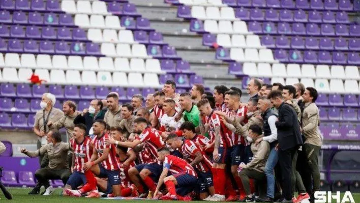 Atletico Madrid, 7 yıl sonra La Liga şampiyonu oldu!